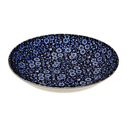 Bureligh Blue Calico Pasta Bowl